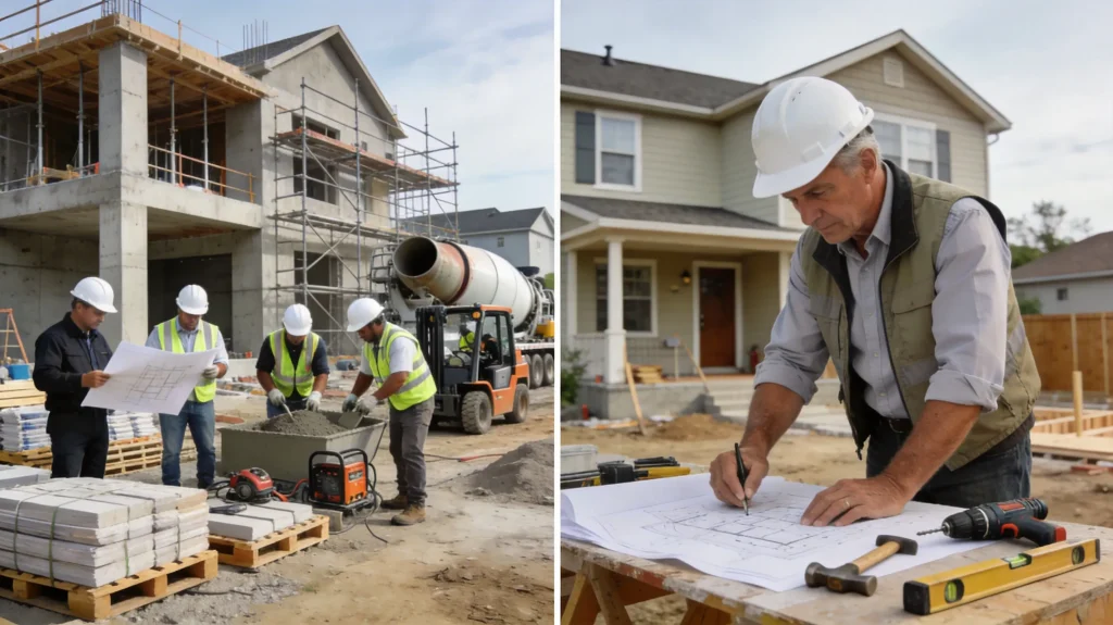 Constructora vs. Profesional independiente: ¿Cuál contratar para tu casa?