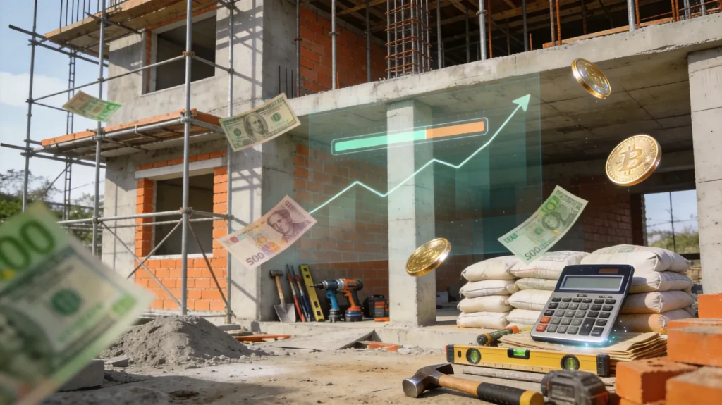 Crédito de construcción vs. Crédito de liquidez: Cuál te conviene