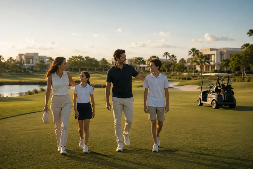 Vivir en un residencial con campo de golf: ¿realmente vale la pena?