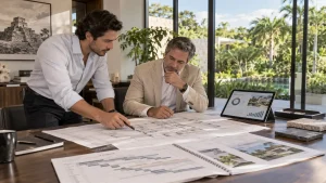 Planificación financiera y ministraciones para construcción residencial de lujo en Mérida Yucatán.