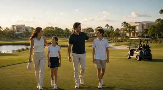 Vivir en un residencial con campo de golf: ¿realmente vale la pena?